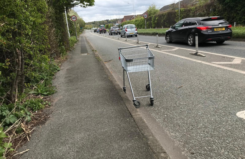 Fender Lane cycle route